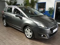 USED 2014 64 PEUGEOT 5008 1.6 HDi Active MPV 5dr Diesel Manual Euro 5 (115 ps) 7 SEATS CRUISE CONTROL PARKING SENSORS 2 OWNER EXCELLENT SERVICE HISTORY 8 SERVICES TO 81K MILES
