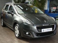 USED 2014 64 PEUGEOT 5008 1.6 HDi Active MPV 5dr Diesel Manual Euro 5 (115 ps) 7 SEATS CRUISE CONTROL PARKING SENSORS 2 OWNER EXCELLENT SERVICE HISTORY 8 SERVICES TO 81K MILES