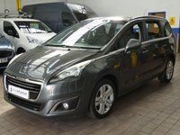 USED 2014 64 PEUGEOT 5008 1.6 HDi Active MPV 5dr Diesel Manual Euro 5 (115 ps) 7 SEATS CRUISE CONTROL PARKING SENSORS 2 OWNER EXCELLENT SERVICE HISTORY 8 SERVICES TO 81K MILES