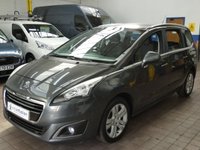 USED 2014 64 PEUGEOT 5008 1.6 HDi Active MPV 5dr Diesel Manual Euro 5 (115 ps) 7 SEATS CRUISE CONTROL PARKING SENSORS 2 OWNER EXCELLENT SERVICE HISTORY 8 SERVICES TO 81K MILES