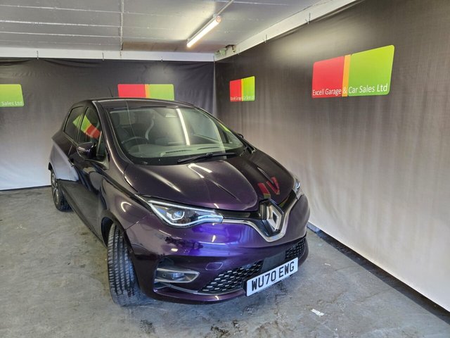 2020 70 Renault Zoe R135 52kWh GT Line Hatchback 5dr Electric Auto (i) (134 bhp)