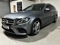 USED 2017 17 MERCEDES-BENZ E-CLASS 2.0 E220d AMG Line (Premium) Estate 5dr Diesel G-Tronic+ Euro 6 (s/s) (194 ps) PREMIUM SPEC+FULL MERC HISTORY