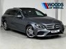 USED 2017 17 MERCEDES-BENZ E-CLASS 2.0 E220d AMG Line (Premium) Estate 5dr Diesel G-Tronic+ Euro 6 (s/s) (194 ps) PREMIUM SPEC+FULL MERC HISTORY