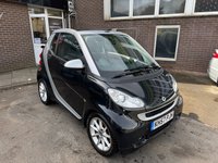 USED 2011 57 SMART FORTWO 1.0 Passion Cabriolet 2dr Petrol SoftTouch Euro 5 (84 bhp) 