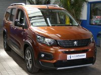 USED 2020 69 PEUGEOT RIFTER 1.5 BlueHDi GT Line Long MPV 5dr Diesel EAT Euro 6 (s/s) (130 ps) LWB 5 SEATS SAT NAV REAR VIEW CAMERA CRUISE CONTROL PARKING SENSORS 1 OWNER SERVICE HISTORY WARRANTY