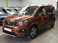 USED 2020 69 PEUGEOT RIFTER 1.5 BlueHDi GT Line Long MPV 5dr Diesel EAT Euro 6 (s/s) (130 ps) LWB 5 SEATS SAT NAV REAR VIEW CAMERA CRUISE CONTROL PARKING SENSORS 1 OWNER SERVICE HISTORY WARRANTY