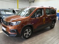 USED 2020 69 PEUGEOT RIFTER 1.5 BlueHDi GT Line Long MPV 5dr Diesel EAT Euro 6 (s/s) (130 ps) LWB 5 SEATS SAT NAV REAR VIEW CAMERA CRUISE CONTROL PARKING SENSORS 1 OWNER SERVICE HISTORY WARRANTY