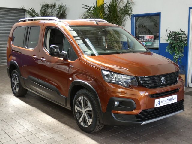 2020 69 Peugeot Rifter 1.5 BlueHDi GT Line Long MPV 5dr Diesel EAT Euro 6 (s/s) (130 ps)