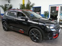 USED 2019 19 CITROEN C5 AIRCROSS 1.5 BlueHDi Flair Plus SUV 5dr Diesel EAT8 Euro 6 (s/s) (130 ps) GENUINE LOW MILEAGE SAT NAV PANORAMIC ROOF REAR VIEW CAMERA PART LEATHER INTERIOR PARKING SENSORS 1 OWNER SERVICE HISTORY