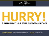 USED 2015 15 LAND ROVER DISCOVERY 4 3.0 SD V6 HSE SUV 5dr Diesel Auto 4WD Euro 5 (s/s) (255 bhp) www.suffolkcarcentre.co.uk - Located a Reydon
