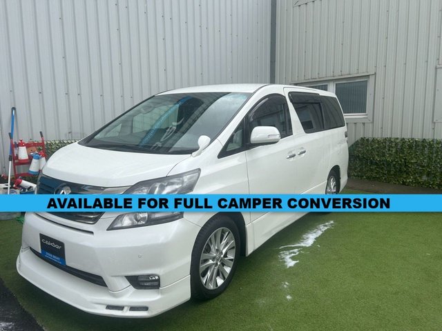 View our Toyota Alphard Campervan TOYOTA VELLFIRE 2.4 AUTOMATIC IDEAL FOR CUSTOM CAMPER CONVERSION #1114