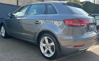 USED 2017 67 AUDI A3 1.0 TFSI Sport Sportback 5dr Petrol Manual Euro 6 (s/s) (116 ps) rear parking sensors, folding wingmirrors, auto lights & wipers, a leather multifunctional steering wheel, cruise control, voice command, an easy to use multimedia system, DAB Radio, USB charging port, bluetooth and bluetooth audio, keyless entry, LED running daytime lights, auto headlights, 17 inch alloy wheels, dual zone A/C climate control.