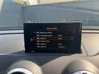 USED 2017 67 AUDI A3 1.0 TFSI Sport Sportback 5dr Petrol Manual Euro 6 (s/s) (116 ps) rear parking sensors, folding wingmirrors, auto lights & wipers, a leather multifunctional steering wheel, cruise control, voice command, an easy to use multimedia system, DAB Radio, USB charging port, bluetooth and bluetooth audio, keyless entry, LED running daytime lights, auto headlights, 17 inch alloy wheels, dual zone A/C climate control.