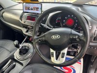 USED 2012 12 KIA SPORTAGE 1.7 CRDi EcoDynamics 3 SUV 5dr Diesel Manual 2WD Euro 5 (s/s) (114 bhp) LEATHER, PANORAMIC ROOF, APPLE CAR PLAY,BLUETOOTH, F.S.H