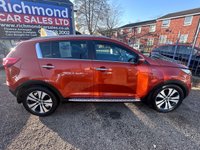 USED 2012 12 KIA SPORTAGE 1.7 CRDi EcoDynamics 3 SUV 5dr Diesel Manual 2WD Euro 5 (s/s) (114 bhp) LEATHER, PANORAMIC ROOF, APPLE CAR PLAY,BLUETOOTH, F.S.H