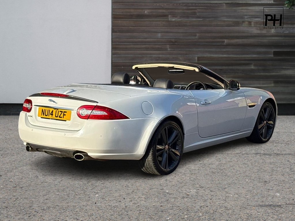 USED 2014 14 JAGUAR XK 5.0 V8 Signature Convertible 2dr Petrol Auto Euro 5 (385 ps) BOWERS & WILKINS|1 YEAR WARRANTY