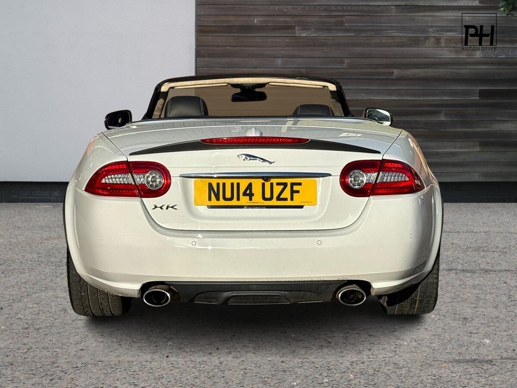 USED 2014 14 JAGUAR XK 5.0 V8 Signature Convertible 2dr Petrol Auto Euro 5 (385 ps) BOWERS & WILKINS|1 YEAR WARRANTY