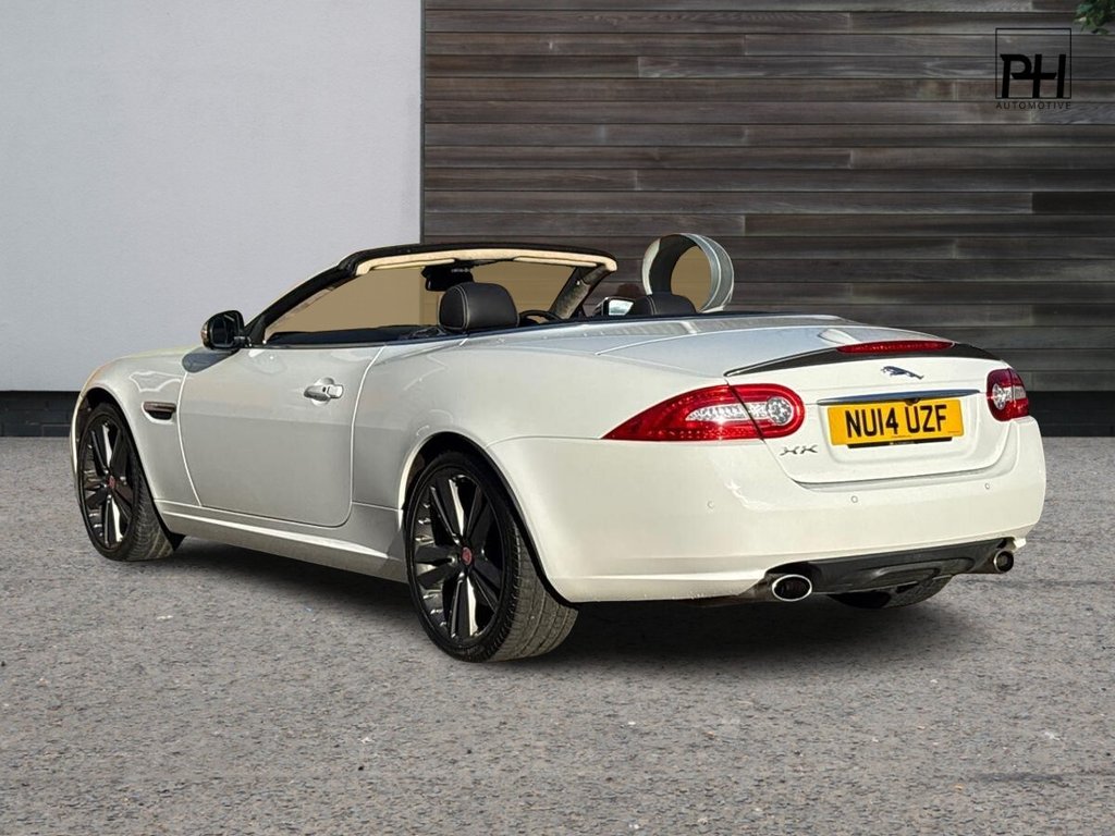 USED 2014 14 JAGUAR XK 5.0 V8 Signature Convertible 2dr Petrol Auto Euro 5 (385 ps) BOWERS & WILKINS|1 YEAR WARRANTY