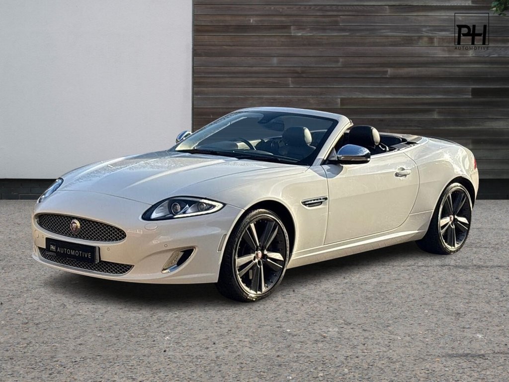 USED 2014 14 JAGUAR XK 5.0 V8 Signature Convertible 2dr Petrol Auto Euro 5 (385 ps) BOWERS & WILKINS|1 YEAR WARRANTY