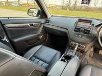 USED 2008 MERCEDES-BENZ C-CLASS 2.1 C220 CDI Elegance Saloon 4dr Diesel Auto Euro 4 (170 ps) AIR CON, FULL LEATHER, MOT FEB 2027