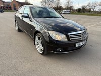 USED 2008 MERCEDES-BENZ C-CLASS 2.1 C220 CDI Elegance Saloon 4dr Diesel Auto Euro 4 (170 ps) AIR CON, FULL LEATHER, MOT FEB 2027
