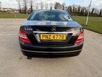 USED 2008 MERCEDES-BENZ C-CLASS 2.1 C220 CDI Elegance Saloon 4dr Diesel Auto Euro 4 (170 ps) AIR CON, FULL LEATHER, MOT FEB 2027