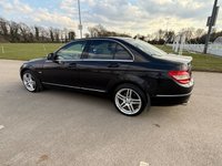 USED 2008 MERCEDES-BENZ C-CLASS 2.1 C220 CDI Elegance Saloon 4dr Diesel Auto Euro 4 (170 ps) AIR CON, FULL LEATHER, MOT FEB 2027