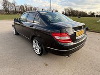 USED 2008 MERCEDES-BENZ C-CLASS 2.1 C220 CDI Elegance Saloon 4dr Diesel Auto Euro 4 (170 ps) AIR CON, FULL LEATHER, MOT FEB 2027
