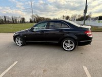 USED 2008 MERCEDES-BENZ C-CLASS 2.1 C220 CDI Elegance Saloon 4dr Diesel Auto Euro 4 (170 ps) AIR CON, FULL LEATHER, MOT FEB 2027