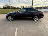 USED 2008 MERCEDES-BENZ C-CLASS 2.1 C220 CDI Elegance Saloon 4dr Diesel Auto Euro 4 (170 ps) AIR CON, FULL LEATHER, MOT FEB 2027