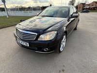 USED 2008 MERCEDES-BENZ C-CLASS 2.1 C220 CDI Elegance Saloon 4dr Diesel Auto Euro 4 (170 ps) AIR CON, FULL LEATHER, MOT FEB 2027