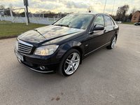 USED 2008 MERCEDES-BENZ C-CLASS 2.1 C220 CDI Elegance Saloon 4dr Diesel Auto Euro 4 (170 ps) AIR CON, FULL LEATHER, MOT FEB 2027
