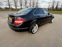 USED 2008 MERCEDES-BENZ C-CLASS 2.1 C220 CDI Elegance Saloon 4dr Diesel Auto Euro 4 (170 ps) AIR CON, FULL LEATHER, MOT FEB 2027
