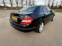 USED 2008 MERCEDES-BENZ C-CLASS 2.1 C220 CDI Elegance Saloon 4dr Diesel Auto Euro 4 (170 ps) AIR CON, FULL LEATHER, MOT FEB 2027