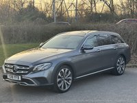 USED 2018 18 MERCEDES-BENZ E-CLASS 3.0 E350d V6 All-Terrain Edition Estate 5dr Diesel G-Tronic+ 4MATIC Euro 6 (s/s) (258 ps) BIG SPEC, PAN ROOF, SAT NAV.