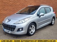USED 2013 13 PEUGEOT 207 SW 1.6 VTi Allure Estate 5dr Petrol Tiptronic Euro 5 (120 ps) LOTS MORE AUTOMATICS IN STOCK