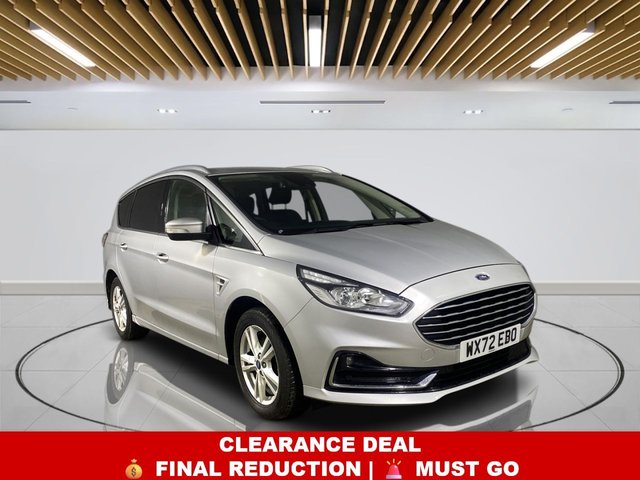 2023 72 FORD S-MAX 2.5h Duratec Titanium MPV 5dr Petrol Hybrid CVT Euro 6 (s/s) (190 ps) Cruise Control | Bluetooth