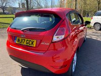 USED 2017 17 FORD FIESTA 1.25 Zetec Hatchback 5dr Petrol Manual Euro 6 (82 ps) Lovely Example