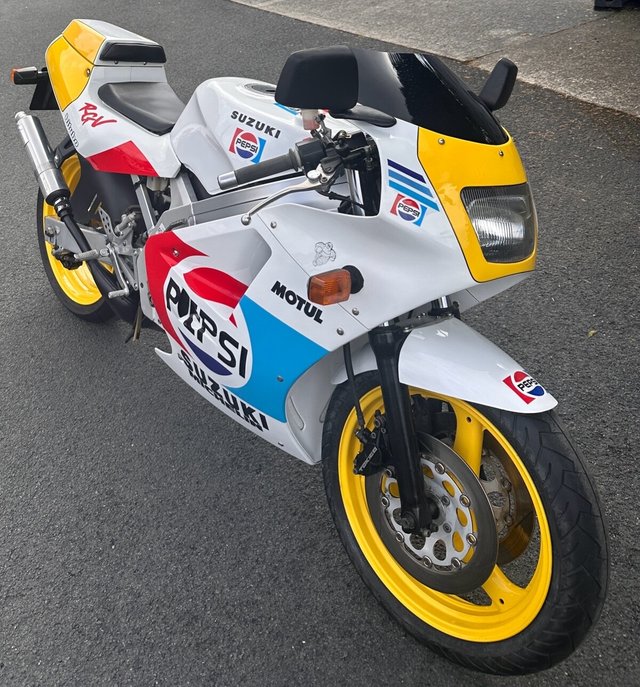 1989 Suzuki Rgv250 K Pepsi 2 Stroke Sports Classic