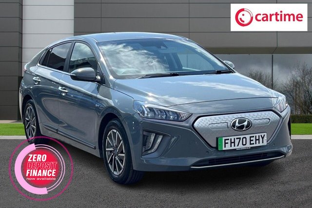 View our Hyundai Ioniq 38.3kWh Premium SE Hatchback 5dr Electric Auto (136 ps) Parking Sensors, Heated Steering Wheel, Sat Nav, Rear Camera, Cruise Control