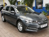 USED 2021 71 SKODA SUPERB 1.4 TSI iV 13kWh SE Technology Estate 5dr Petrol Plug-in Hybrid DSG Euro 6 (s/s) (218 ps) SAT NAV HEATED LEATHER SEATS CRUISE OCNTROL PARKING SENSORS 1O WNER EXCELLEN TSERVICE HISTORY WARRANTY