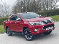 USED 2018 18 TOYOTA HI-LUX 2.4 D-4D Invincible X Pickup Double Cab 4dr Diesel Auto 4WD Euro 6 (s/s) (TSS, 3.5t) (150 ps) MASSIVE SPEC  LOW MILES **  NO VAT