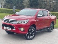 USED 2018 18 TOYOTA HI-LUX 2.4 D-4D Invincible X Pickup Double Cab 4dr Diesel Auto 4WD Euro 6 (s/s) (TSS, 3.5t) (150 ps) MASSIVE SPEC  LOW MILES **  NO VAT