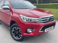 USED 2018 18 TOYOTA HI-LUX 2.4 D-4D Invincible X Pickup Double Cab 4dr Diesel Auto 4WD Euro 6 (s/s) (TSS, 3.5t) (150 ps) MASSIVE SPEC  LOW MILES **  NO VAT