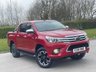 USED 2018 18 TOYOTA HI-LUX 2.4 D-4D Invincible X Pickup Double Cab 4dr Diesel Auto 4WD Euro 6 (s/s) (TSS, 3.5t) (150 ps) MASSIVE SPEC  LOW MILES **  NO VAT