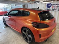 USED 2015 65 VOLKSWAGEN SCIROCCO 2.0 TSI BlueMotion Tech R Hatchback 3dr Petrol DSG Euro 6 (s/s) (280 ps)+HISTORY+FULL LEATHER SEATS+NAVIGATION+MEDIA+BLUETOOTH+SPECIAL WRAP COLOUR HISTORY+FULL LEATHER SEATS+NAV+PARKING SENSORS+19" ALLOYS+AIRCON+BLUETOOTH+MEDIA+BODY WRAP+CLIMATE+HEATED FRONT SEATS+HPI CLEAR