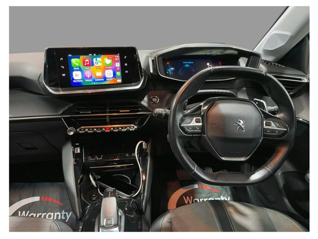 USED 2020 69 PEUGEOT 208 1.2 PureTech Allure Hatchback 5dr Petrol EAT Euro 6 (s/s) (100 ps) PAN ROOF+APPLE CARPLAY