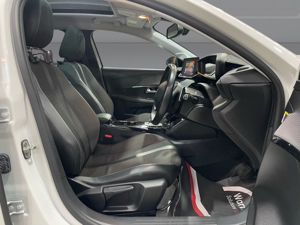 USED 2020 69 PEUGEOT 208 1.2 PureTech Allure Hatchback 5dr Petrol EAT Euro 6 (s/s) (100 ps) PAN ROOF+APPLE CARPLAY