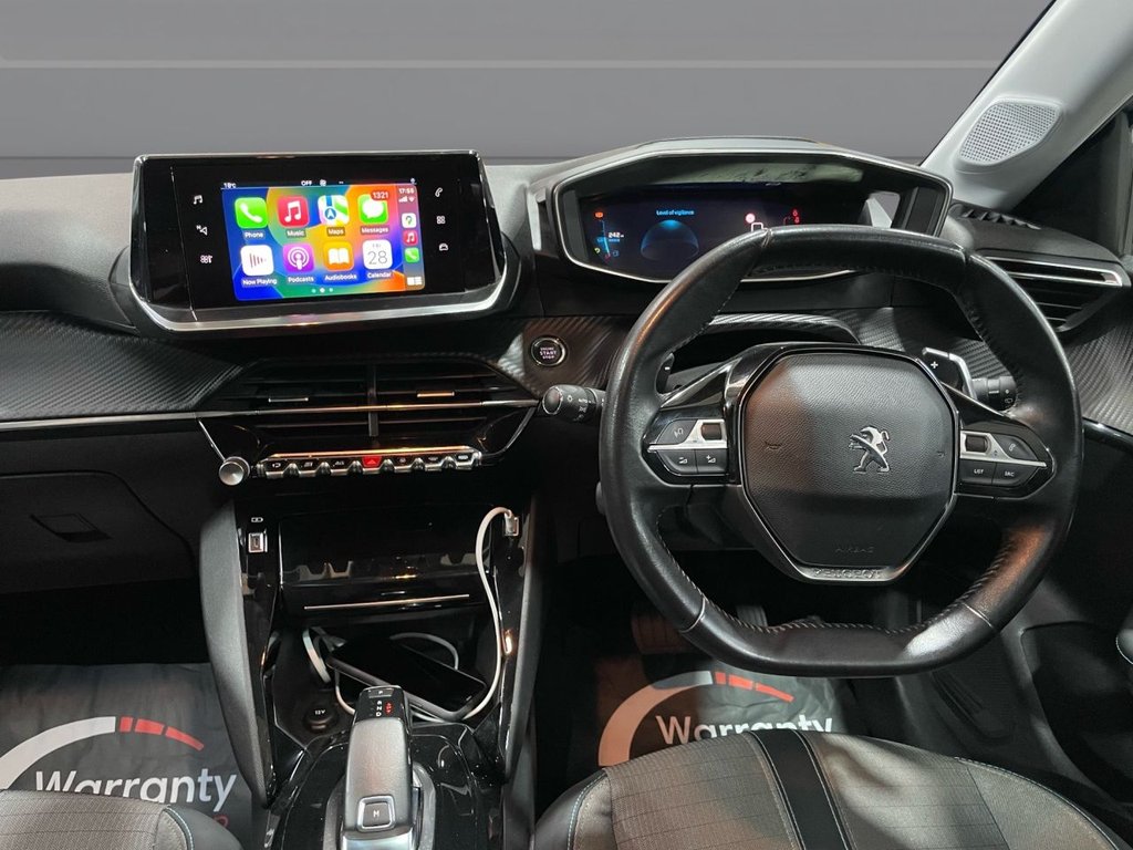 USED 2020 69 PEUGEOT 208 1.2 PureTech Allure Hatchback 5dr Petrol EAT Euro 6 (s/s) (100 ps) PAN ROOF+APPLE CARPLAY