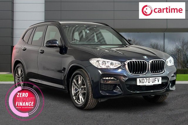 View our BMW X3 2.0 30e 12kWh M Sport SUV 5dr Petrol Plug-in Hybrid Auto xDrive Euro 6 (s/s) (292 ps) Touchscreen, Reversing Camera, Heated Seats, Satellite Navigation, DAB - Digital Radio